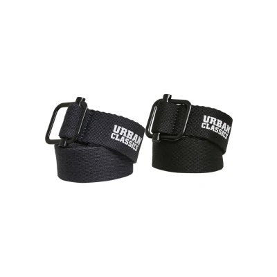Afbeelding van Urban Classics 2 PACK Riem, Heren, Maat: S/M, Black/navy