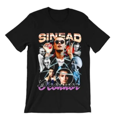 Afbeelding van SINEAD O&#039;Connor T Shirt O CONNOR Black XL
