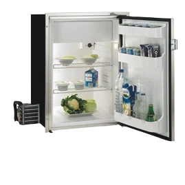Afbeelding van Rvs inbouwkoelkast sea steel model c130lx 133l (vriesvak 17 1) 12/24v ext. compressor