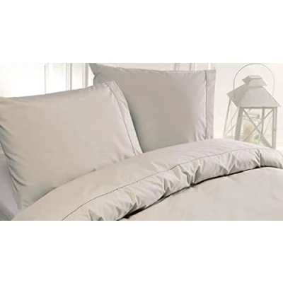 Afbeelding van Dekbedovertrek Papillon Monte Carlo Ivoor Percal 200 x / 220 cm 2 Persoons
