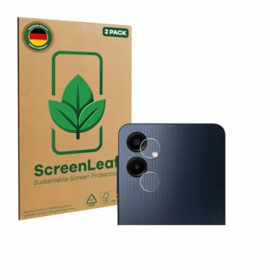 Afbeelding van ScreenLeaf Screenprotector voor Samsung Galaxy A06 5G (ALLEEN Camera Lens) Duurzame schermbescherming Folie Beschermfolie transparant (2 Stuks)