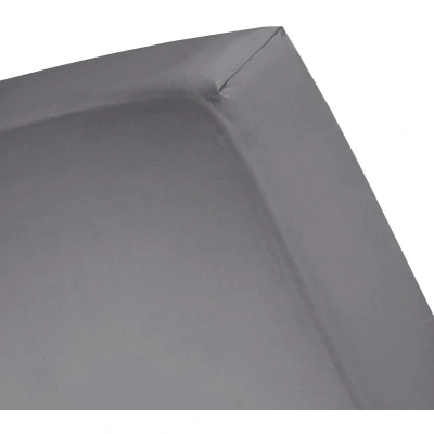Afbeelding van Hoeslaken Cinderella Anthracite (Flanel) 120 x 200/210 cm