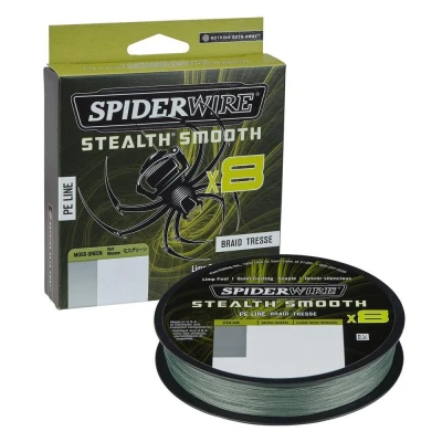 Afbeelding van Spiderwire Stealth Smooth8 Moss Green (150m) Maat : 0.11mm