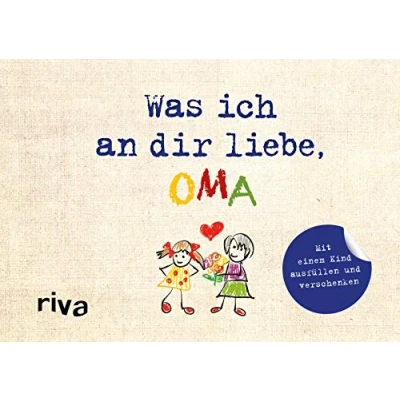 Afbeelding van Was ich an dir liebe, Oma Version für Kinder