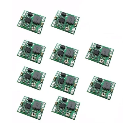 Afbeelding van DollaTek 10 stuks MP1584EN Ultra Small DC 3A Power Step Down Verstelbare Module Buck Converter 24V naar 12v 9V 5V 3V voor Arduino