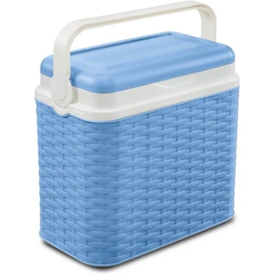 Afbeelding van Koelbox 24ltr Rotan Blauw