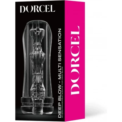 Afbeelding van Dorcel Stroker Sleeve Voor Masturbator Deep Blow Multi Sensation Transparant