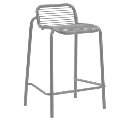 Afbeelding van Normann Copenhagen Vig Barkruk 65 Grijs