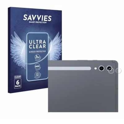 Afbeelding van Savvies (6 Stuks) Schermbeschermer voor Samsung Galaxy Tab S10 Ultra 5G (ALLEEN Camera Lens) Screen Protector Transparant