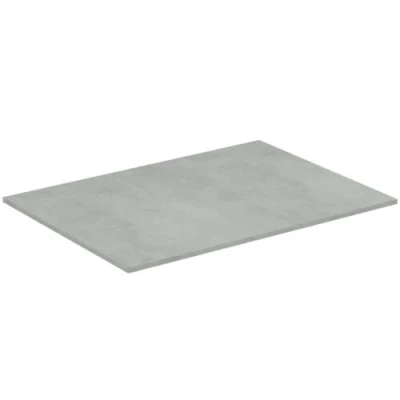 Afbeelding van Ideal standard adapto houten afdekblad zonder uitsnijding 70 cm betonlook u8414fx