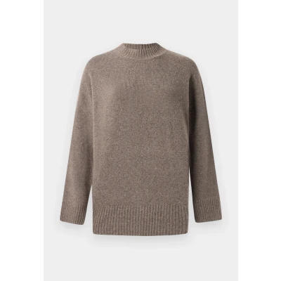 Afbeelding van ONLY Onlhazel Highneck Overs Trui Brown lentil, Dames, Maat: XS, lentil