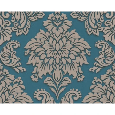 Afbeelding van AS Creation Metropolitan Stories 36898 5 Blauw / Zilver