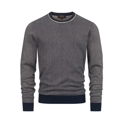 Afbeelding van Indicode Jeans Pallboy Trui, Heren, Maat: Small, Navy