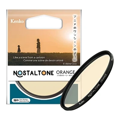 Afbeelding van Kenko Soft Effect Filter NOSTALTONE ORANJE φ52mm, met kleureffect, voor contrastaanpassing, gemaakt in Japan