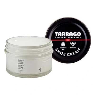 Afbeelding van Tarrago schoencrème 001 wit 50ml
