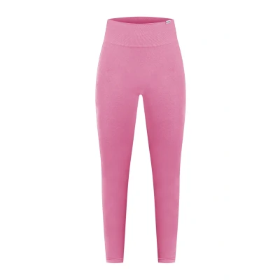 Afbeelding van Smilodox Amaze Legging, Dames, Maat: XS, Dunkelpink melange