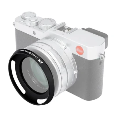 Afbeelding van JJC LH 43LX100 Metalen ronde E43 lenskap voor Leica D Lux 8, 7, (Typ 109) en Panasonic DMC LX100, LX100II (zwart)