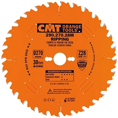 Afbeelding van CMT Orange Tools 290.270.28 M cirkelzaagblad 270 x 2,8 30 Z 28 ATB 20 graden