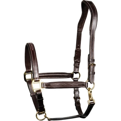 Afbeelding van Harry&#039;s Horse Halster leder, Supreme Cob Bruin