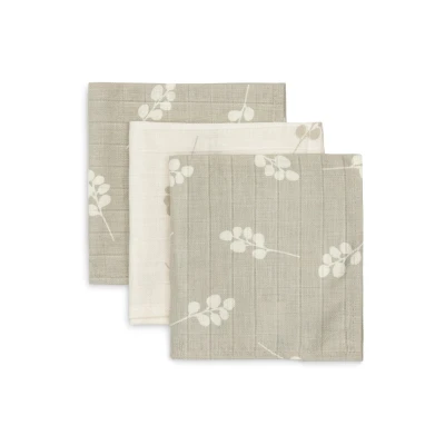 Afbeelding van Jollein Monddoekjes Hydrofiel Twig Wild Rose 3 pack