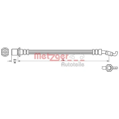 Afbeelding van Remslang METZGER 4110286