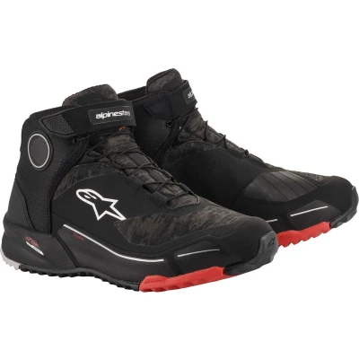 Afbeelding van Alpinestars CR X Drystar Riding Zwart Camo Rood Maat 9 Laars