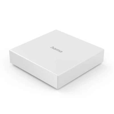 Afbeelding van Hama Smart Hub WiFi Gateway (Matter, Zigbee, Thread, compatibel met spraakbesturing Alexa, Google Assitant en Apple Siri), wit