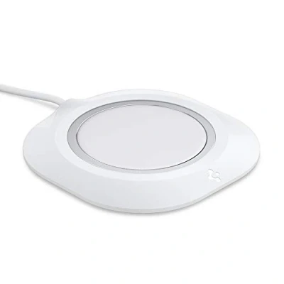 Afbeelding van Spigen Mag Fit Ontworpen voor MagSafe Charger en iPhone Serie 15/14/13/12 Pad Case (Bevat GEEN oplader) Wit
