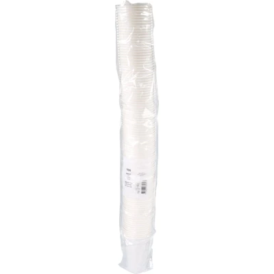 Afbeelding van Klika Koffiebeker Karton + PE 180ml 7.5oz 93mm wit 2500 stuks
