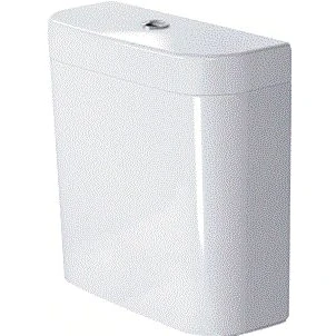 Afbeelding van Duravit happyd 2 duoblokreservoir binnenwerk met zijaansluiting 6 3l dualflush wit 0 934000005