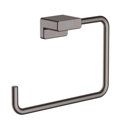 Afbeelding van Hansgrohe AddStoris handdoekring Brushed Black