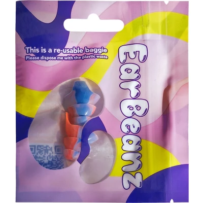 Afbeelding van EarBeanz oordoppen 150 sets in bewaarbox
