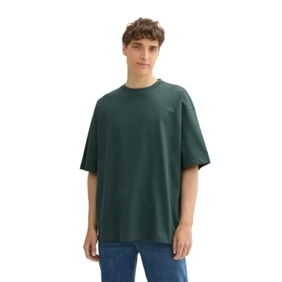 Afbeelding van Tom Tailor Denim T shirt in oversized pasvorm