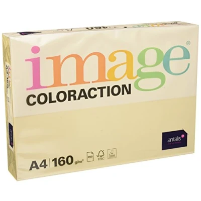 Afbeelding van Image Coloraction gekleurd kopieerpapier dune/crème 160g/m² A4 pakket van 250 vellen