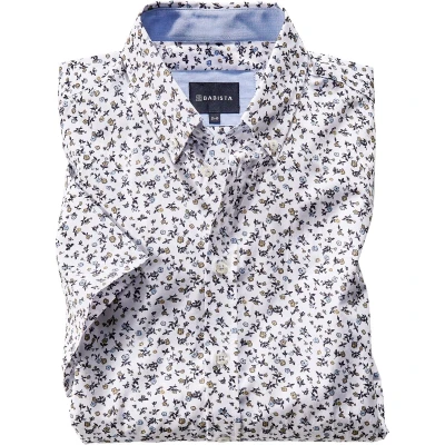 Afbeelding van Babista Merietto Overhemd, Heren, Maat: 2XL, Weiß gemustert