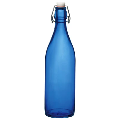Afbeelding van Bormioli Beugelfles Giara Blu 100 cl