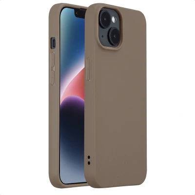 Afbeelding van imoshion Hoesje Geschikt voor iPhone 14 Color Backcover Bruin