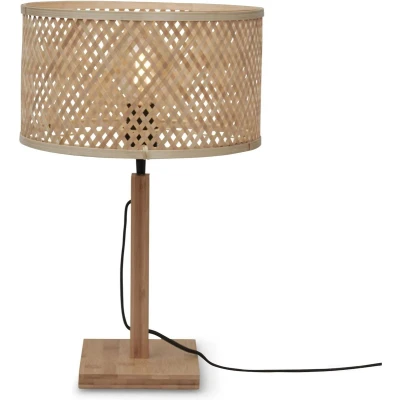 Afbeelding van Good&amp;Mojo Tafellamp Java Bamboe Recht Naturel 32x32x38cm