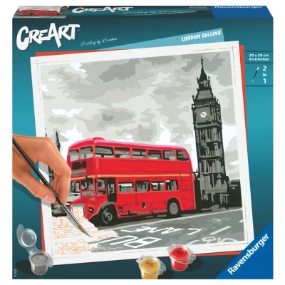 Afbeelding van Schilderen op nummers CreArt London