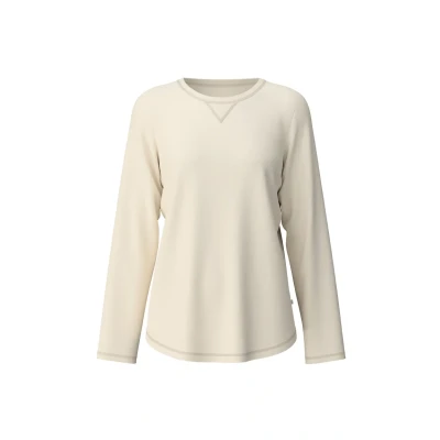 Afbeelding van Calida Langarm Pyjamashirt, Dames, Maat: 32/34, Charm cream