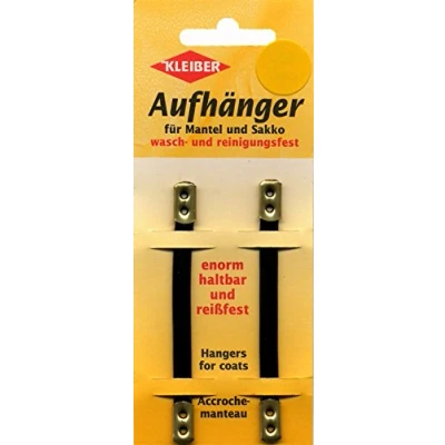 Afbeelding van Kleiber mantelhanger, kunststof, zwart, 2