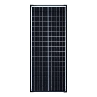 Afbeelding van enjoy solar Monokristallijn zonnepaneel, 80 W, 12 V, 182 mm, zonnecellen, 10 busbars, ideaal voor camper, balkoninstallatie, tuinhuisjes, boot