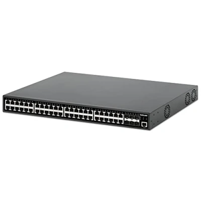 Afbeelding van INTELLINET 54 P PoE+ Managed Switch 6x10GbE 450W