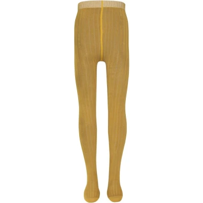 Afbeelding van Ewers maillot rib geelgoud 98 104