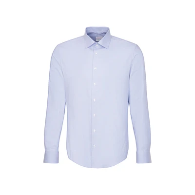 Afbeelding van Seidensticker Business Regular Zakelijk overhemd, Heren, Maat: 40, Light blue