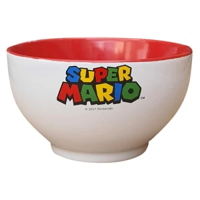 Afbeelding van CARTOON Keramische schaal Super Mario 600ml ontbijtmok
