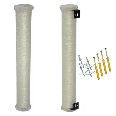 Afbeelding van nanook Kattenkrabstam, sisalstam, klimwand voor wandkrabpaal, wandmontage, 80 cm