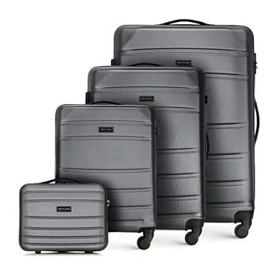 Afbeelding van Wittchen Globe LINE Collection Kofferset, Maat: One Size, Grey