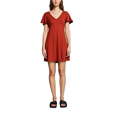 Afbeelding van Esprit Gebreide jurk, Dames, Maat: XS, Terracotta new