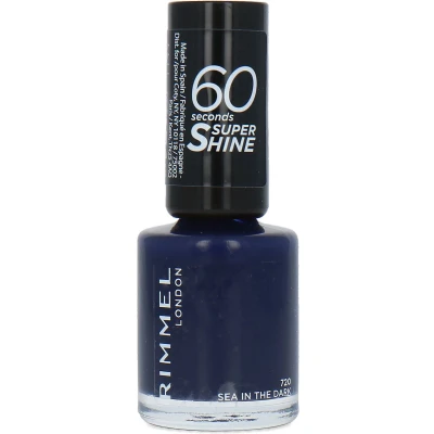 Afbeelding van Rimmel 60 Seconds Super Shine Nagellak 720 Sea In The Dark
